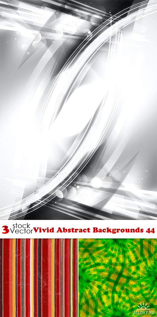 Vectors - Vivid Abstract Backgrounds 44