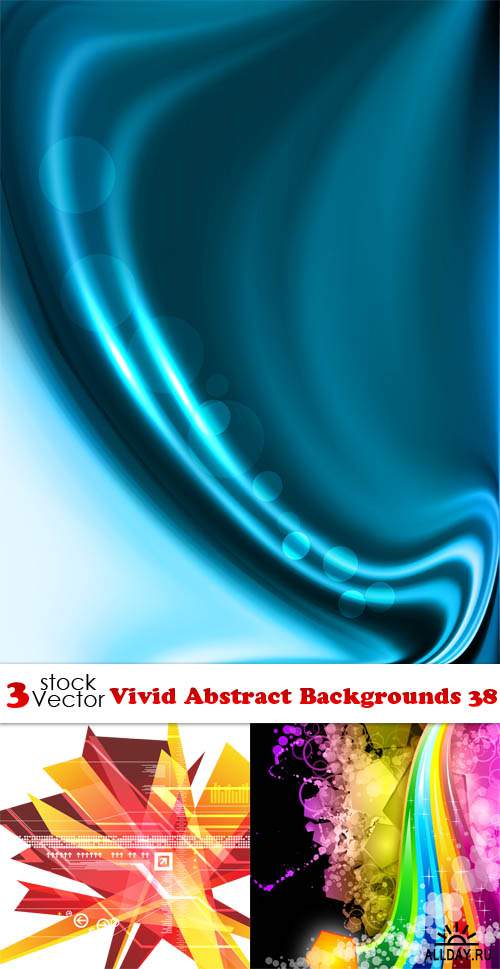 Vectors - Vivid Abstract Backgrounds 38