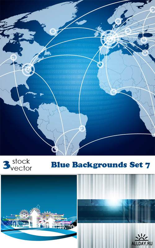   - Blue Backgrounds Set 7