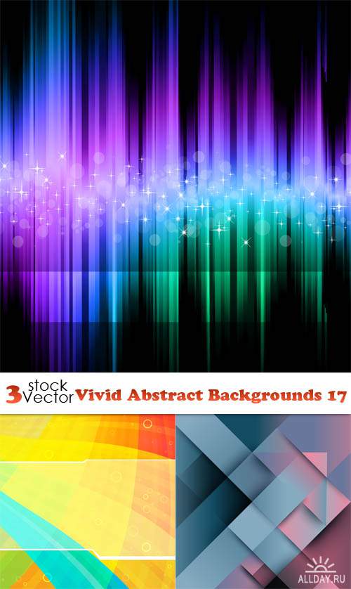 Vectors - Vivid Abstract Backgrounds 17