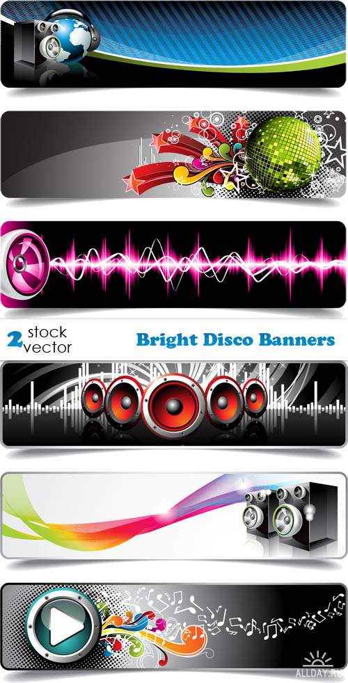   - Bright Disco Banners