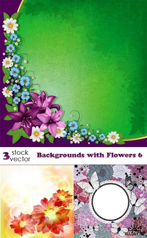   - Backgrounds with Flowers 6