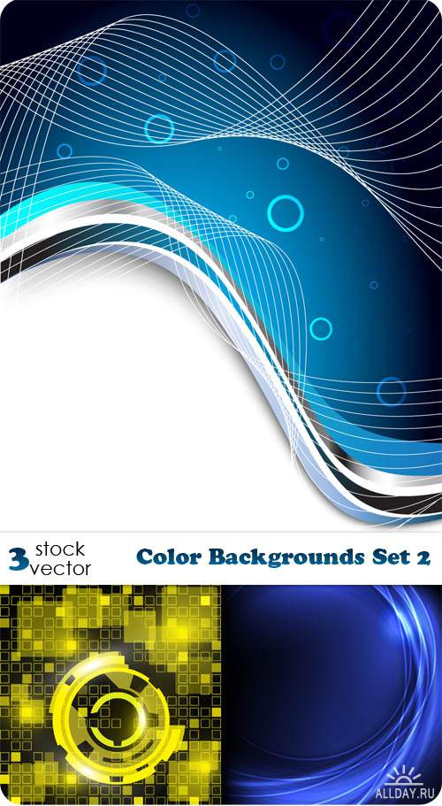   - Color Backgrounds Set 2