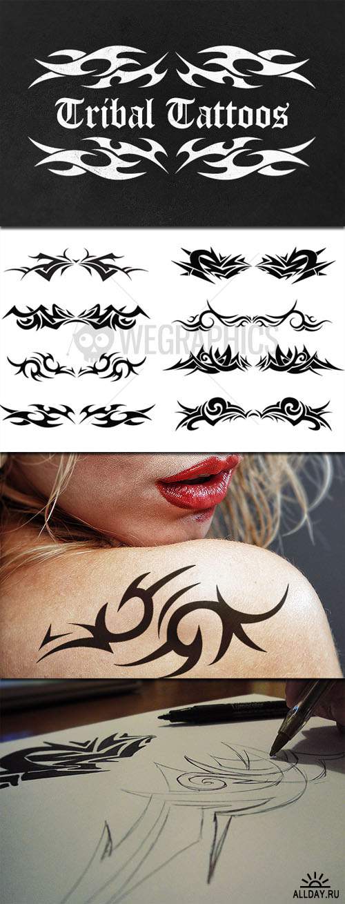 WeGraphics - Tribal Tattoos