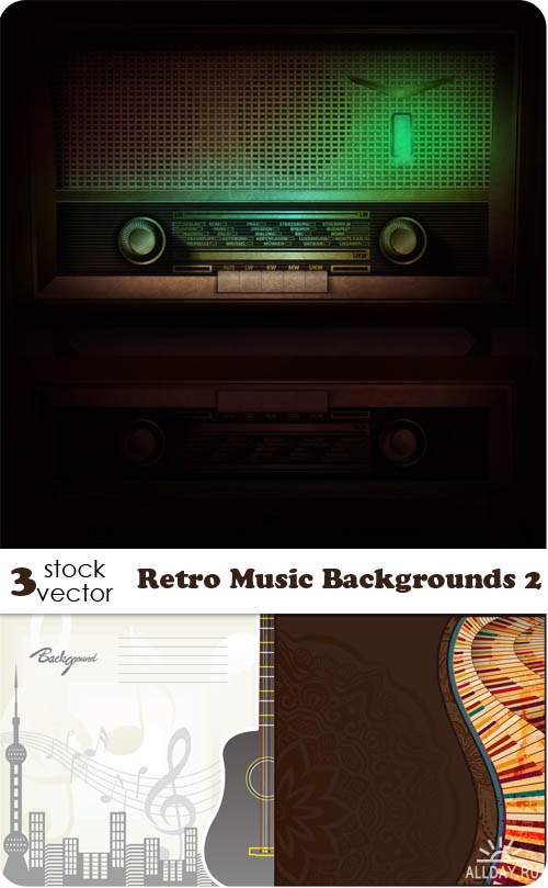   - Retro Music Backgrounds 2