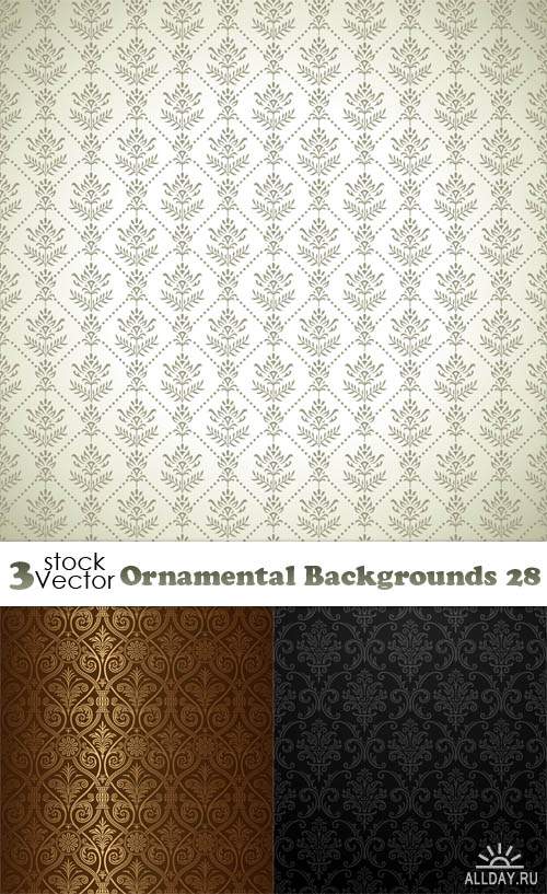 Vectors - Ornamental Backgrounds 28