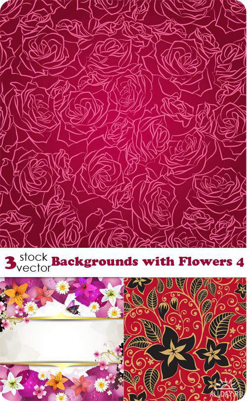   - Backgrounds with Flowers 4