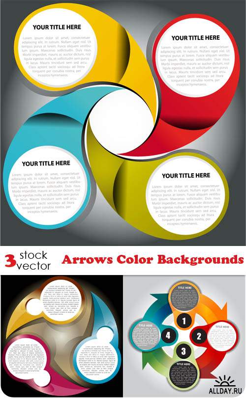   - Arrows Color Backgrounds
