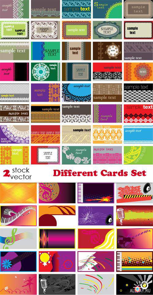   - Different Cards Set