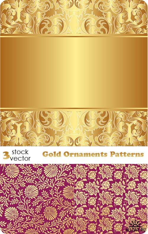   - Gold Ornaments Patterns