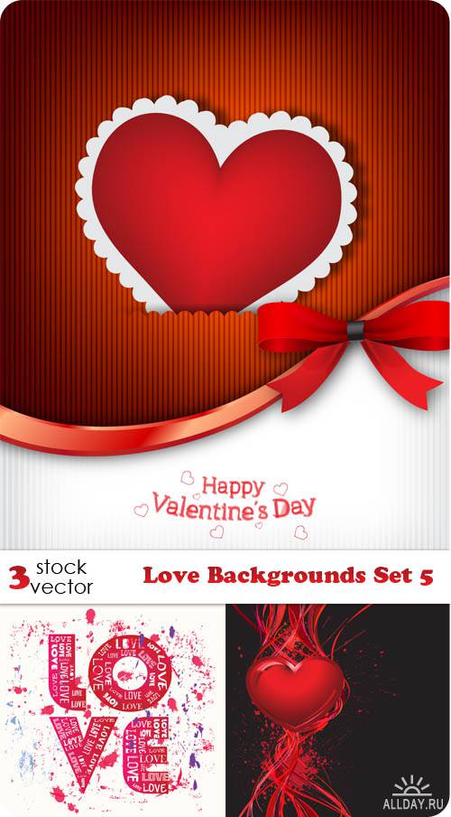  - Love Backgrounds Set 5