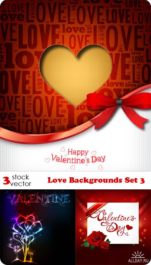   - Love Backgrounds Set 3
