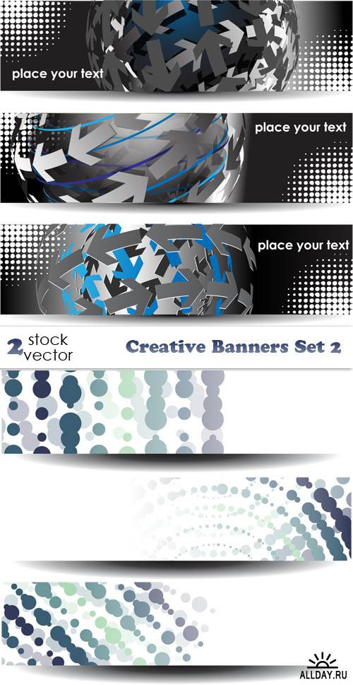   - Creative Banners Set 2