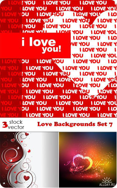   - Love Backgrounds Set 7