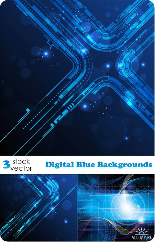   - Digital Blue Backgrounds