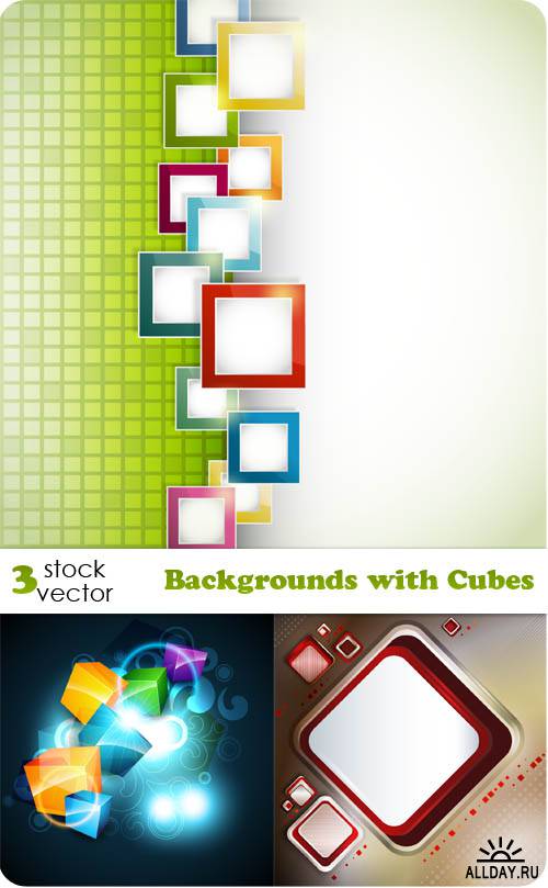   - Backgrounds with Cubes