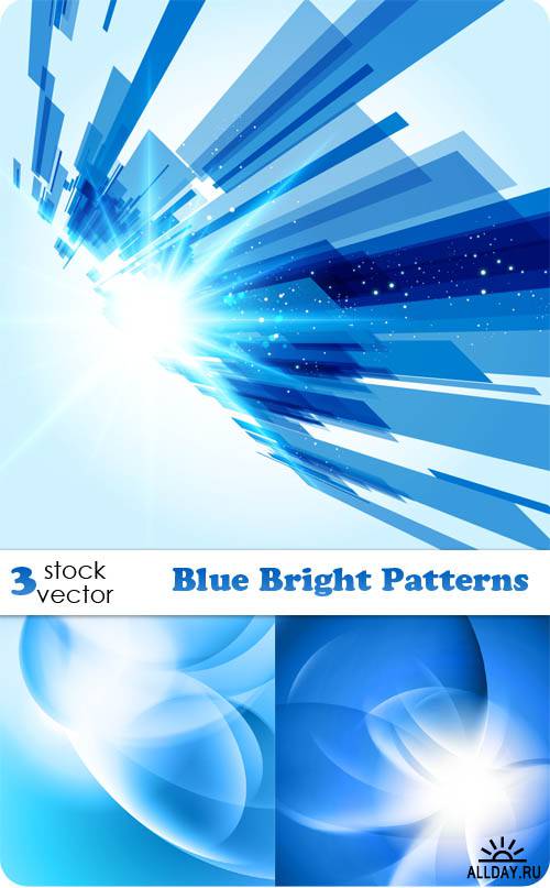   - Blue Bright Patterns
