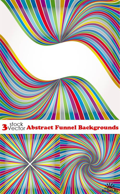 Vectors - Abstract Funnel Backgrounds