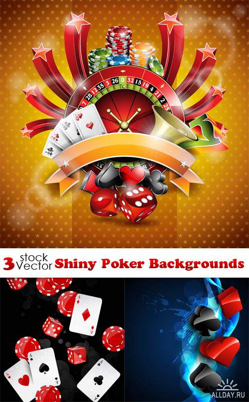 Vectors - Shiny Poker Backgrounds