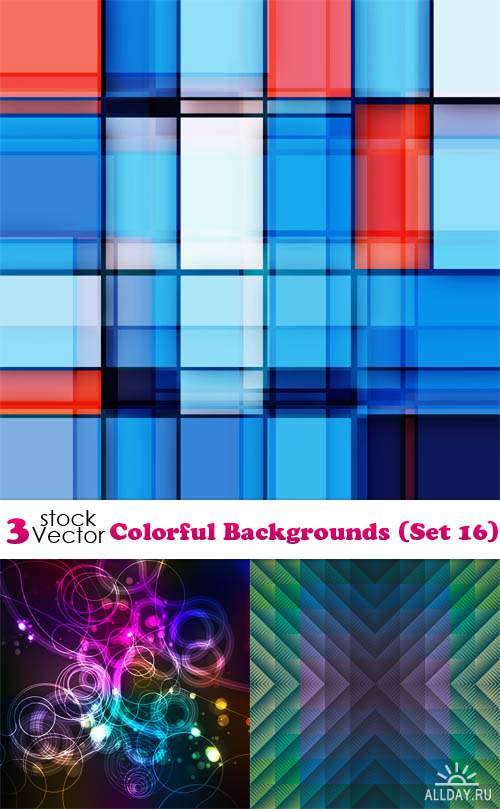 Vectors - Colorful Backgrounds (Set 16)