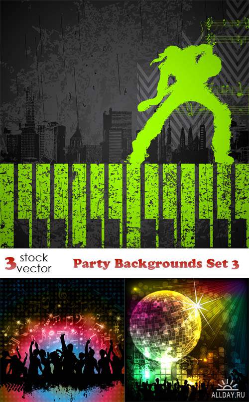   - Party Backgrounds Set 3