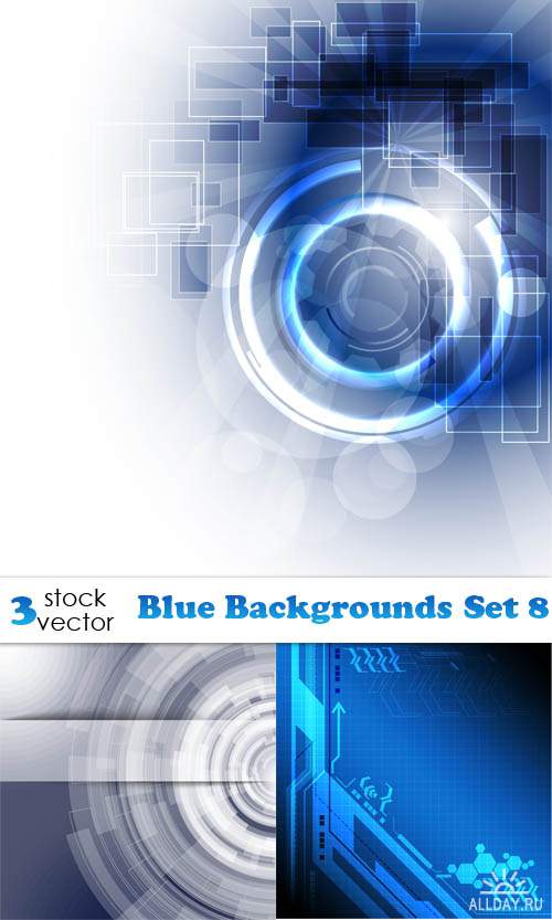   - Blue Backgrounds Set 8
