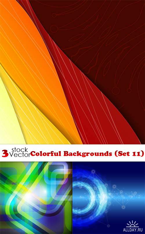 Vectors - Colorful Backgrounds (Set 11)