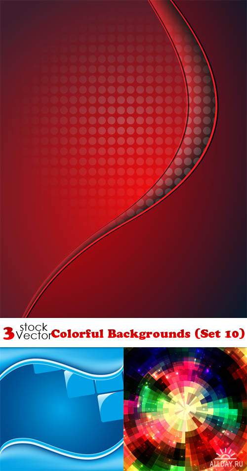 Vectors - Colorful Backgrounds (Set 10)
